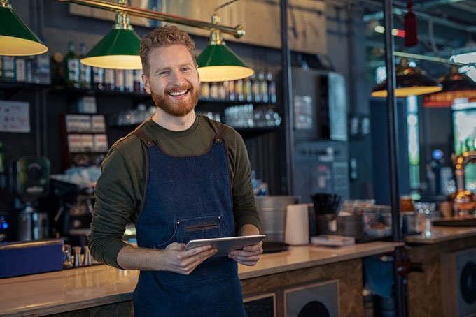 SIZLpay Retail Merchant Holding Tablet POS