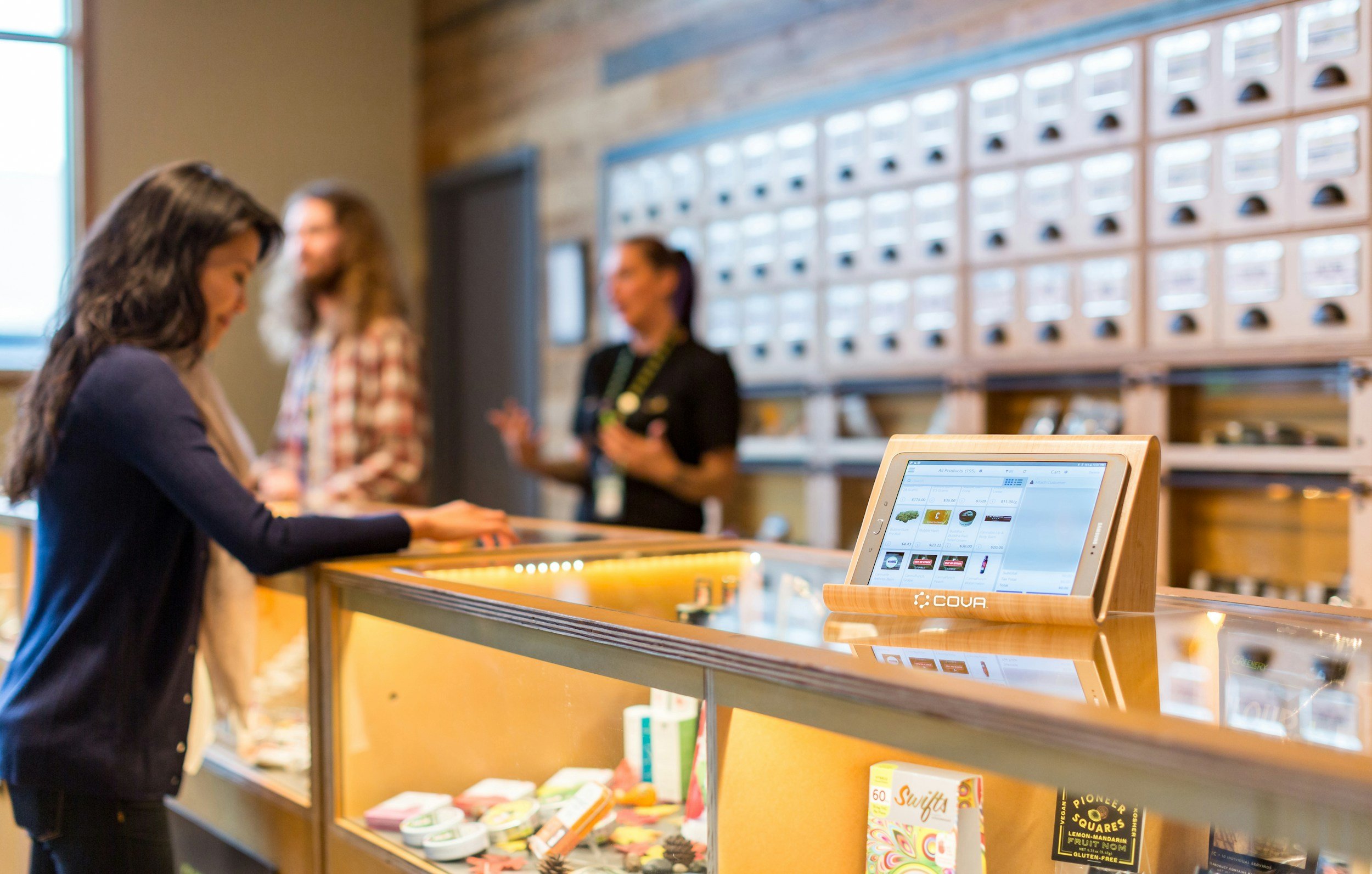 Dispensary Customer Retail Counter Checkout